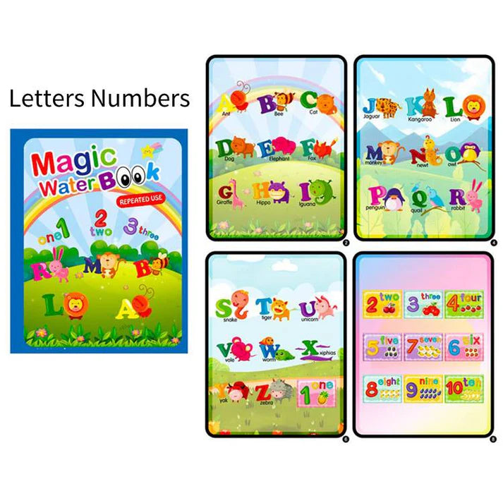 Magic Water Coloring Book Set Of 3