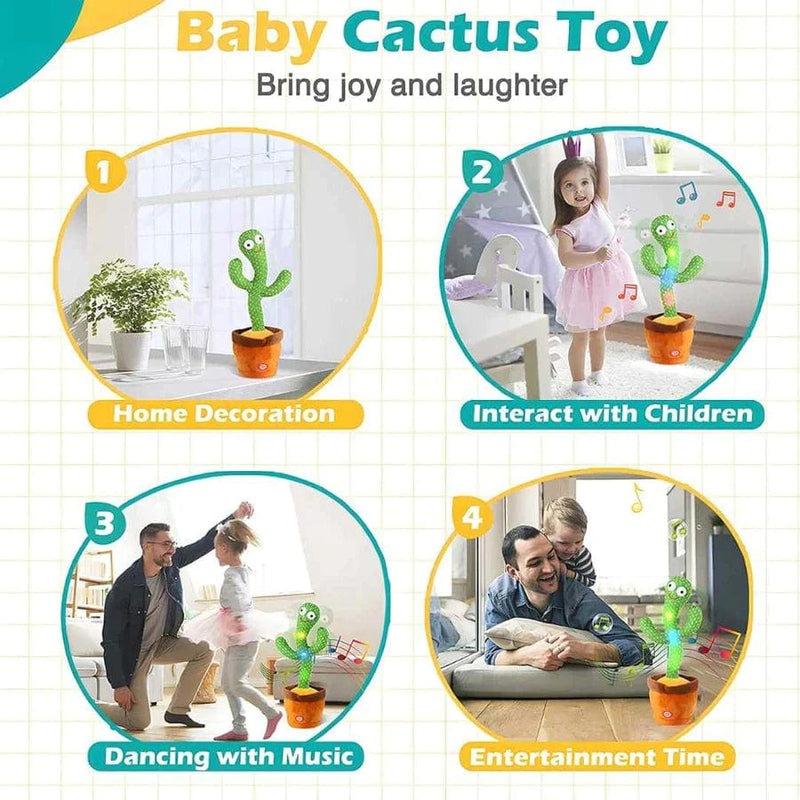 Talking & Dancing Cactus Mimicking Toy
