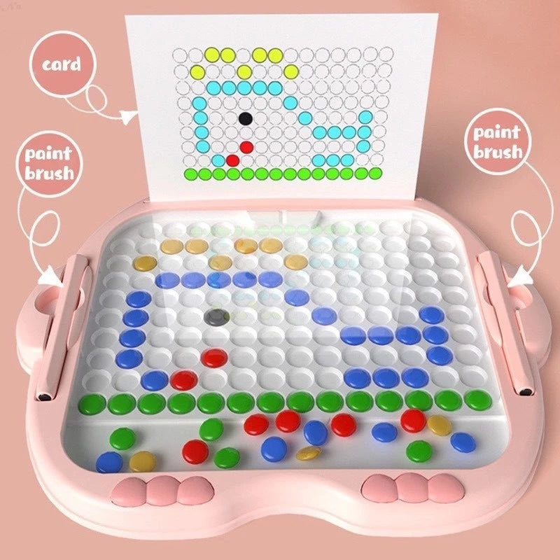 Early Education Kids Magnetic Colourful Drawing Board