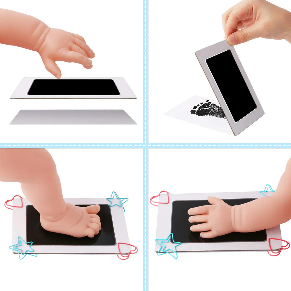 Press & Print Baby Imprint Kit- Safe Non Toxic & Mess free