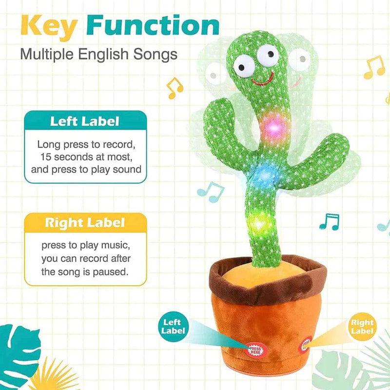 Talking & Dancing Cactus Mimicking Toy