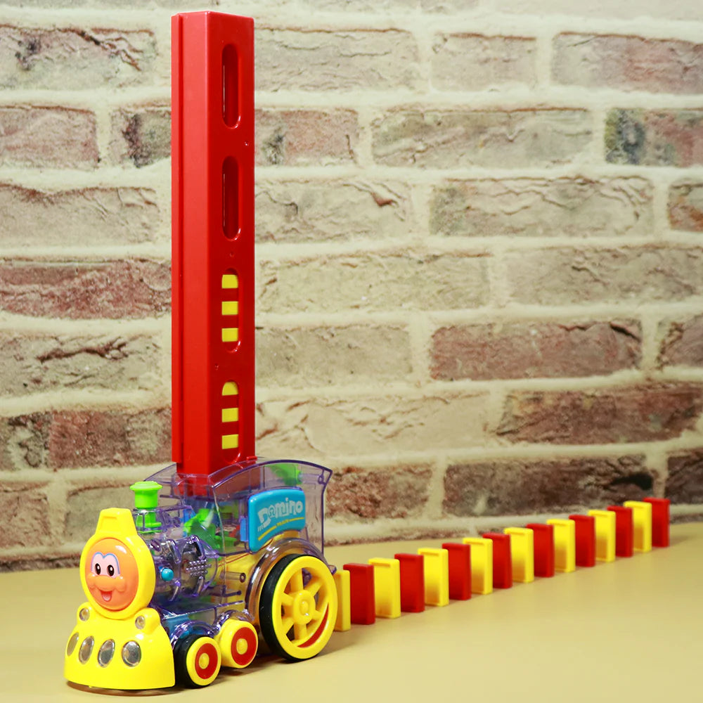 Domino Train with Domino Blocks Set - 60 Pieces