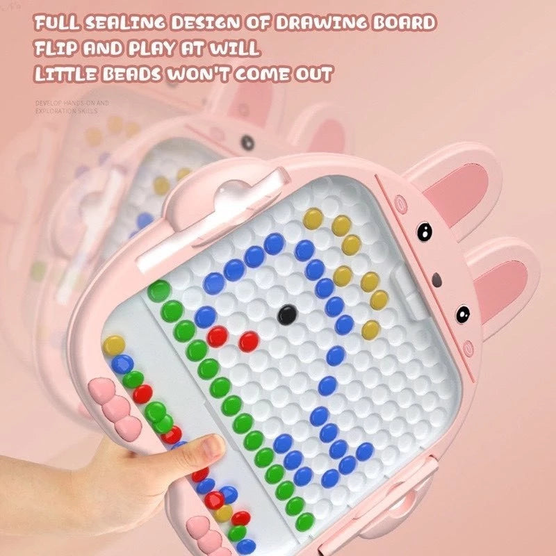 Early Education Kids Magnetic Colourful Drawing Board